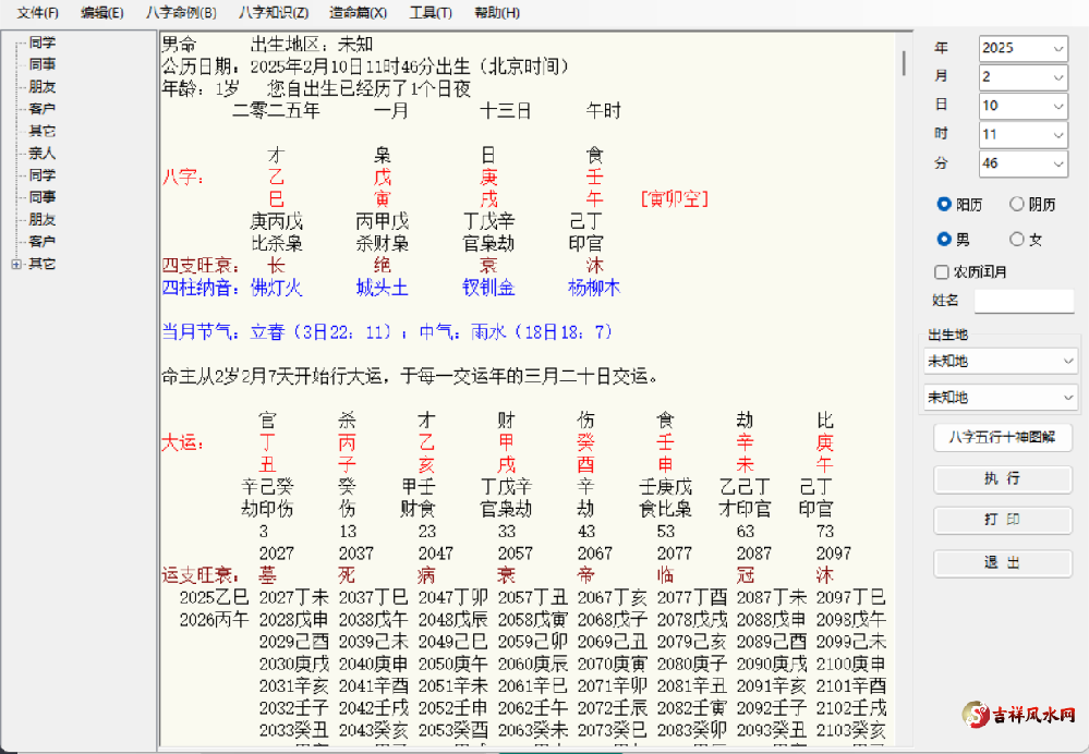 南方排八字软件电脑版下载